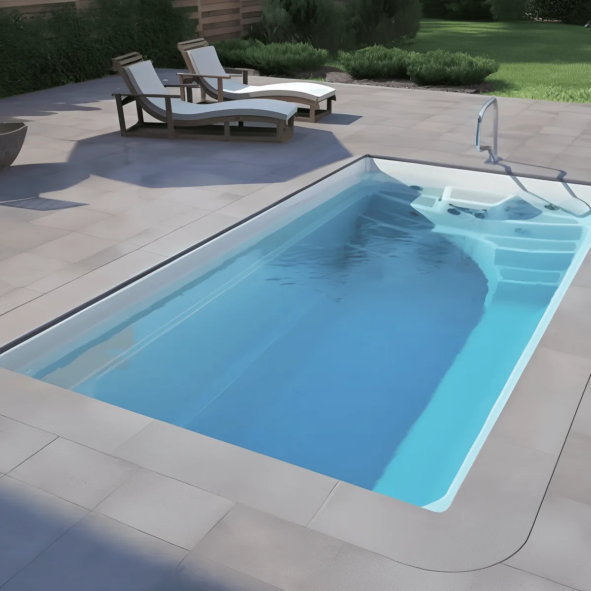 Композитный бассейн Laguna 5 — вид сверху в Стерлитамаке