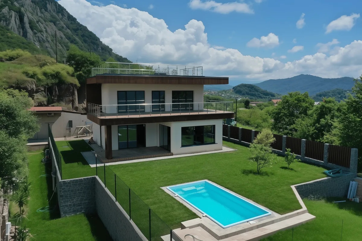 Композитный бассейн Laguna 6 — визуализация в Стерлитамаке